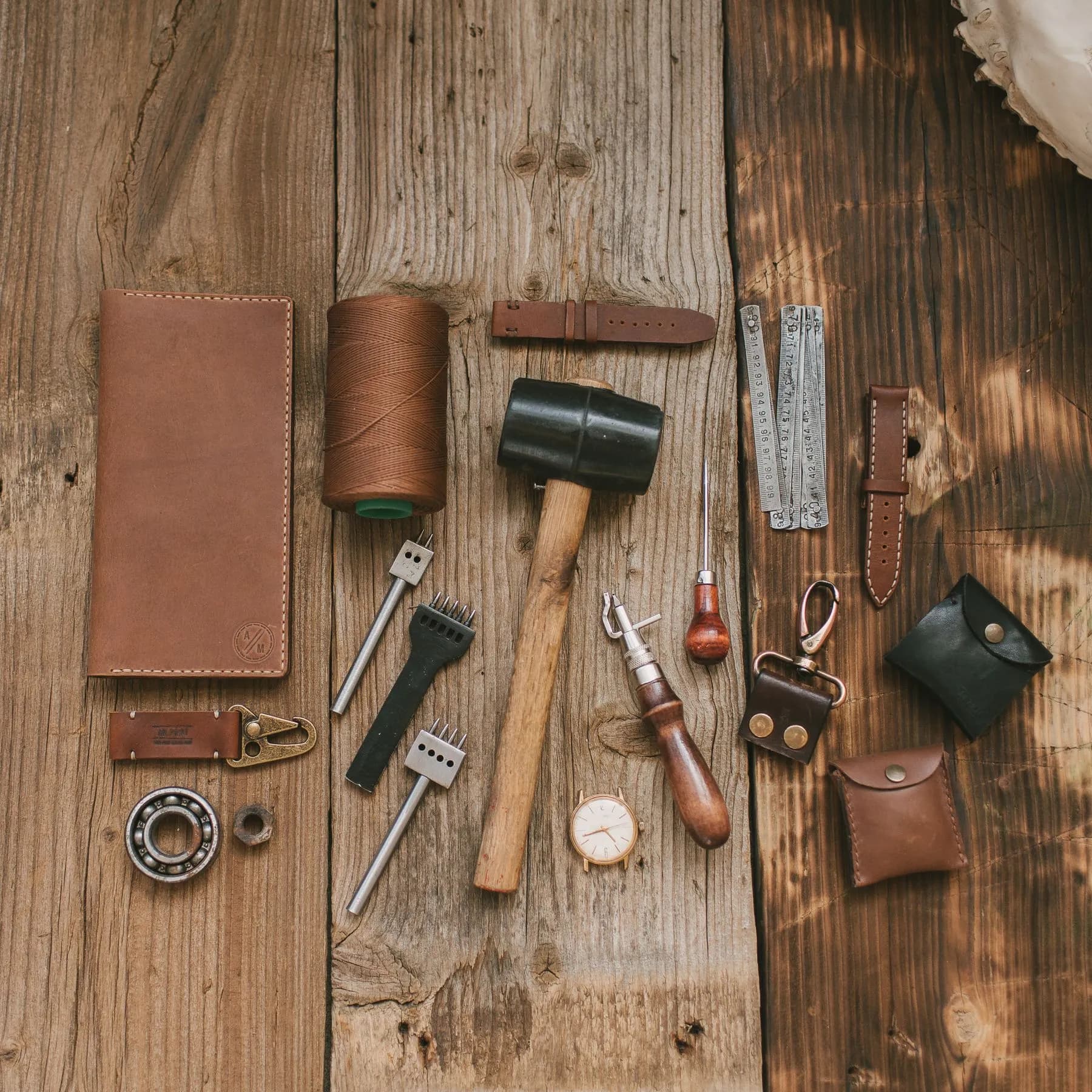 Custom leather craftsmanship